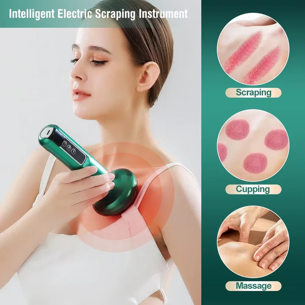Electric Massager Guasha Anti Cellulite Vacuum Suction Cup