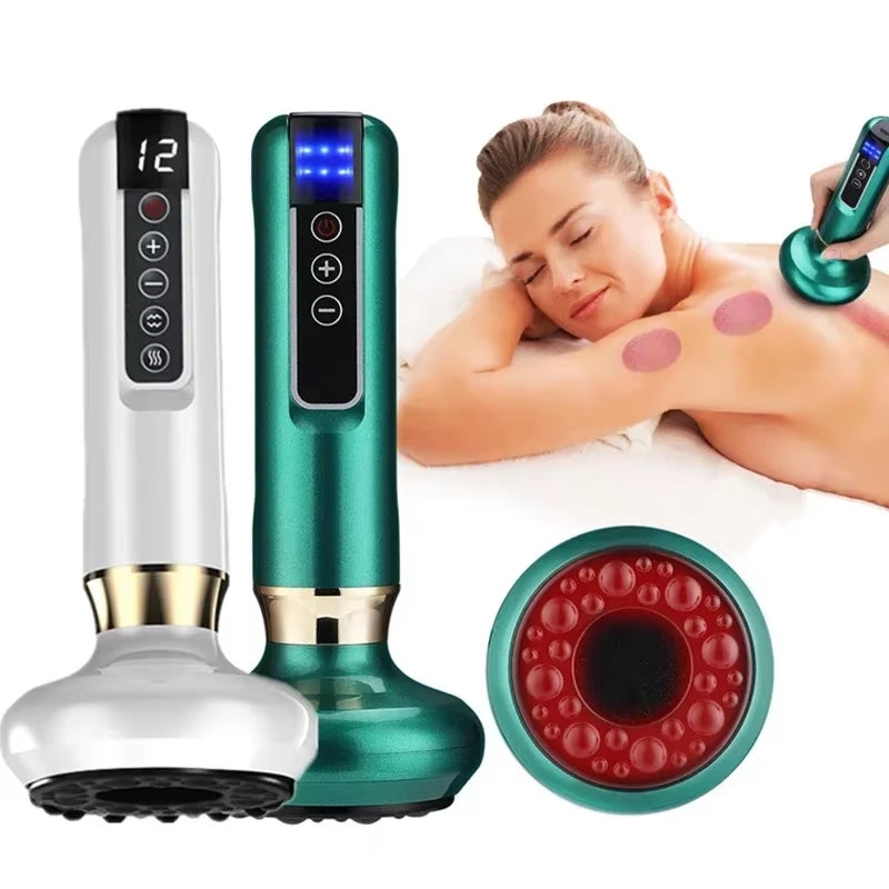 Electric Massager Guasha Anti Cellulite Vacuum Suction Cup