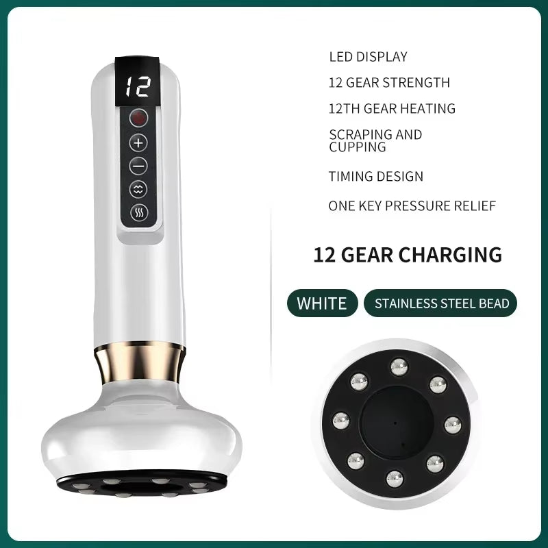 Electric Massager Guasha Anti Cellulite Vacuum Suction Cup