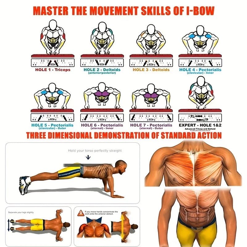 9-in-1 Ultimate Push Up Board
