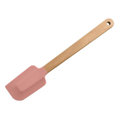 Set of 2x White Silicone Non-Stick Spatula For Baking