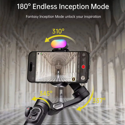 3-Axis Foldable Gimbal Stabilizer Kit for Androids And Smartphones